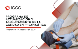 Programa de Actualización y Aseguramiento de la calidad en Preanalítica